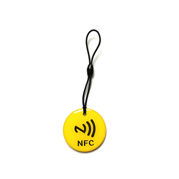 Smart Circular NFC Luggage & Travel Key Tag
