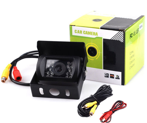 Car Camera Mirror Image CCD Colour Rear View Camera Waterproof For Car & Truck 12V-24V