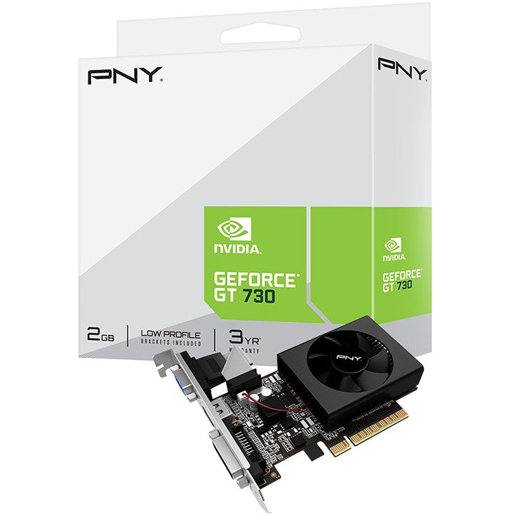 PNY nVidia GeForce GT 730 2GB Video Graphics Card GPU
