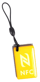 Smart Rectagular NFC Luggage & Travel Key Tag