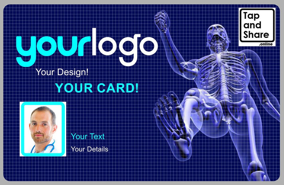 Fully Customisable Single Sided Smart NFC Social Sharing Card – Tech ...