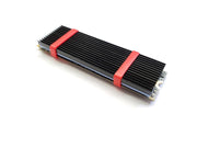 Dark Player M.2 NGFF NVMe SSD Cooling Kit - Support 2280 M.2 SSDs - Aluminium Cooling Heat Sink With Thermal Pad (Black)