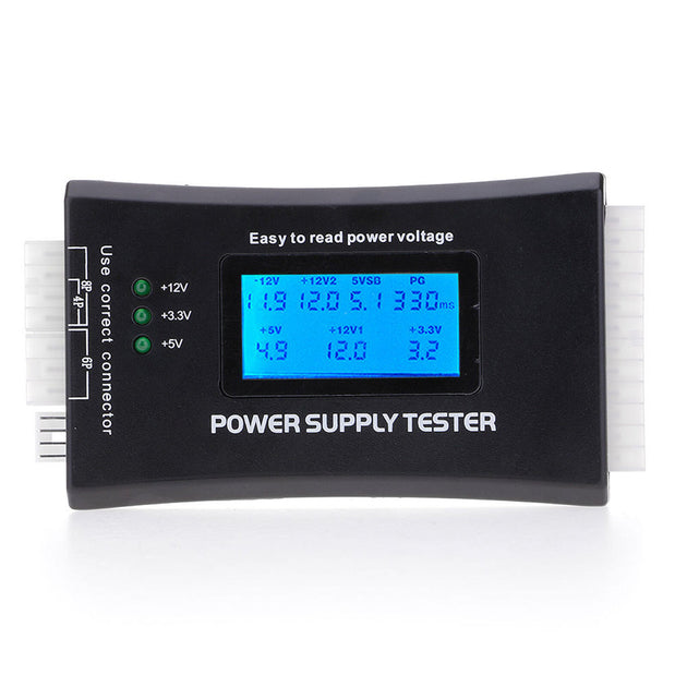 Computer Psu Bench Tester Digital Computer Power Supply Tester with LCD Display | ATX PSU Tester ...