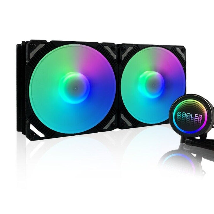 Dark Player All-In-One Black RGB 240mm Liquid Cooling CPU Fan