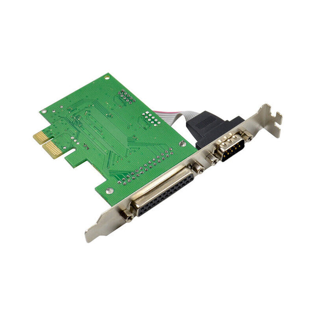 PCI-Express Adapter 1x Serial RS232 D-Sub 9 1x Parallel EPP/ECP Ports