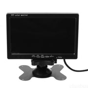 7'' inch TFT LCD Colour Screen | 2 Video Input | Supports Car & Truck Rear View Camera, DVD VCR Monitor
