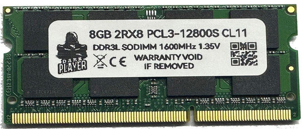 16GB Kit DDR3 (2x8GB) PC3L-12800S 2Rx8 Laptop Memory 204-PIN SODIMM RAM 1.35V