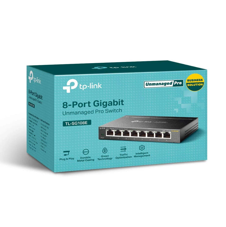 TP-Link 8 Port Gigabit Ethernet Easy Smart Switch