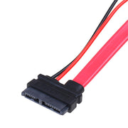 Dark Player 30cm 7 + 6 Pin Slimline SATA Cable for Slim Laptop SATA DVD CD-RW Drive Power Adapter Cable